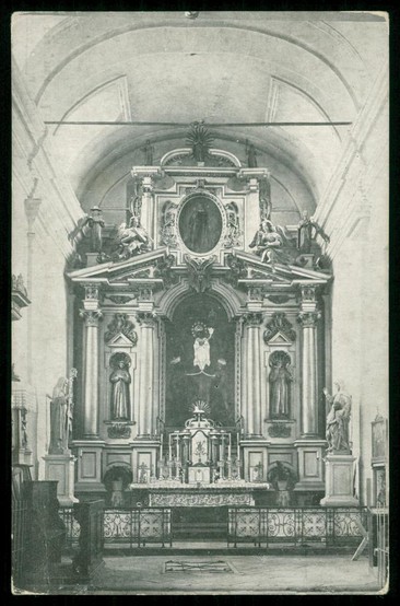 Wielki ołtarz w kościele pp. Bernardynek w Łowiczu.