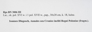 [Annales seu Cronicae incliti Regni Poloniae]. [Liber XII]