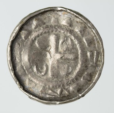 Saksonia(?), denar krzyżowy, między 1065 a 1100 rokiem