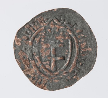 Moneta fałszywa, Władysław Jagiełło (1386-1434), kwartalnik mały (ternar); 1399/1400 (?)