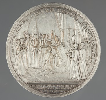 Medal koronacyjny Augusta III